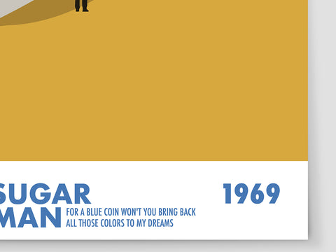 Sugar man Graphic music poster