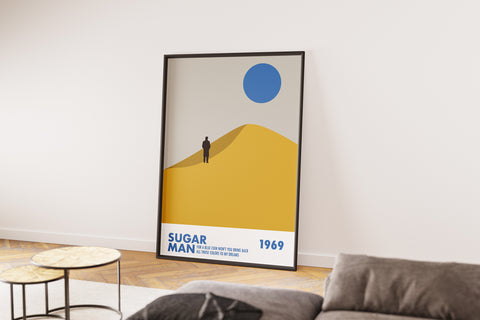 Sugar man Graphic music poster