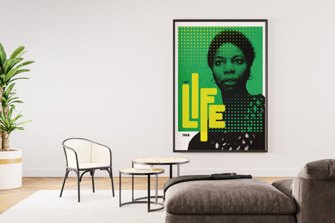 Nina Simone Graphic music poster
