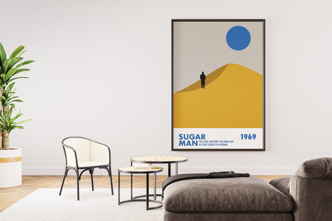Sugar man Graphic music poster