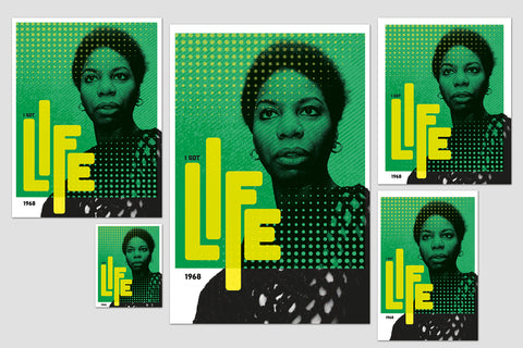 Nina Simone Graphic music poster