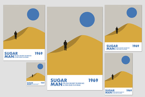 Sugar man Graphic music poster