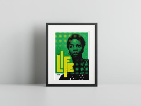 Nina Simone Graphic music poster